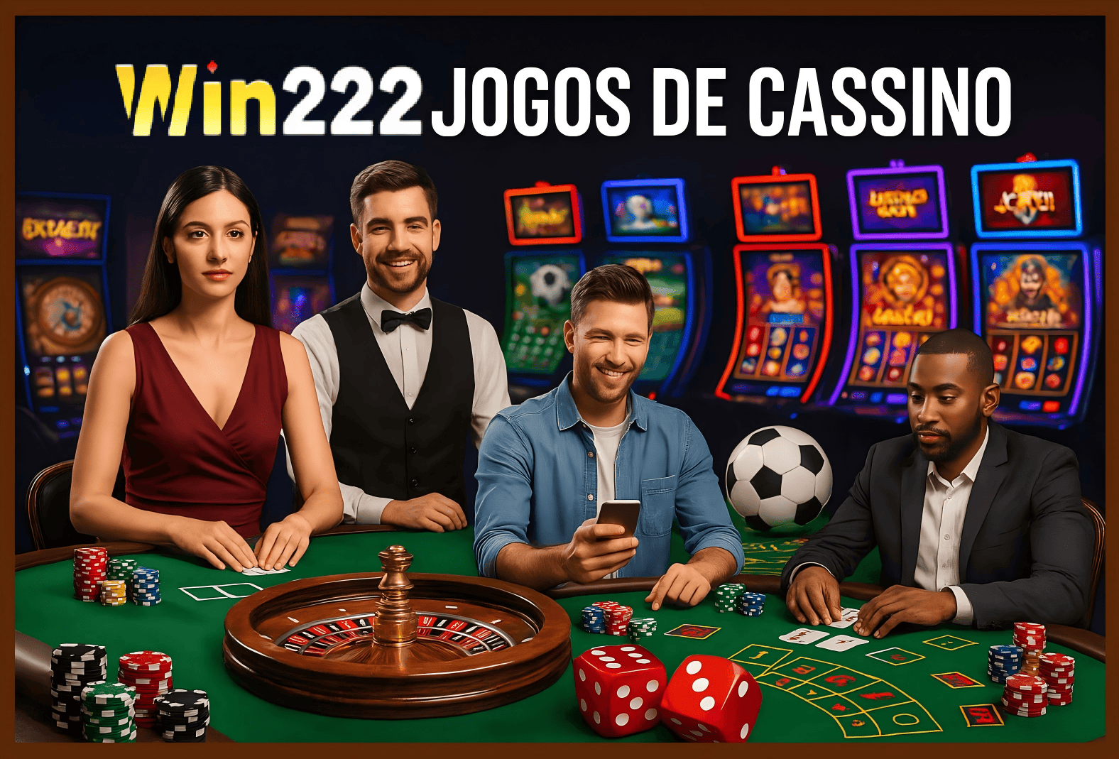 Jogos de cassino online inovadores e emocionantes na 222WIN