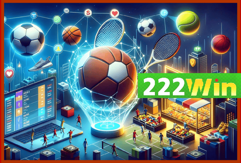 Imagem ilustrativa mostrando a plataforma 222WIN com variedade de jogos online e provedores populares.